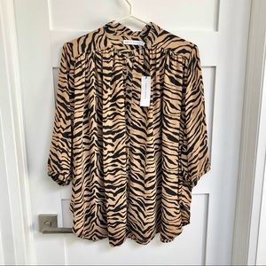 💠 Rebecca Minkoff Crepe Blouse